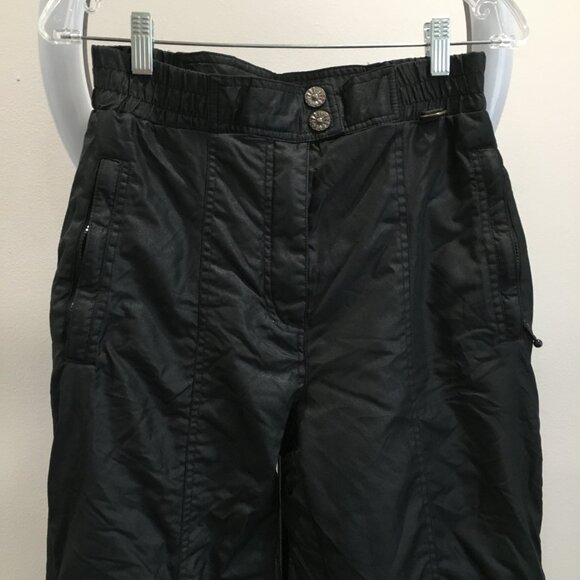 NORDICA Sportsystem Black Zip Pocket & Ankle Hem Winter Snow Activewear Pant - Picture 3 of 12